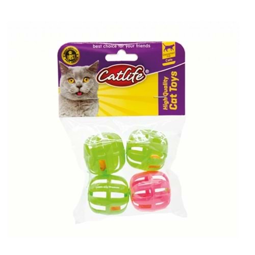 Catlife Zilli Kedi Oyuncak 4lü