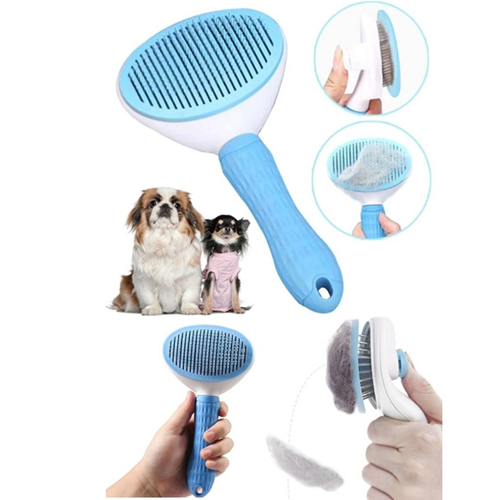 Clean Lüx Basmalı Kedi Köpek Tarağı