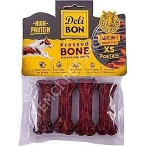 Delibon Deri Press Barbekü Kemik 7 CM / XS Boy / 4lü Paket