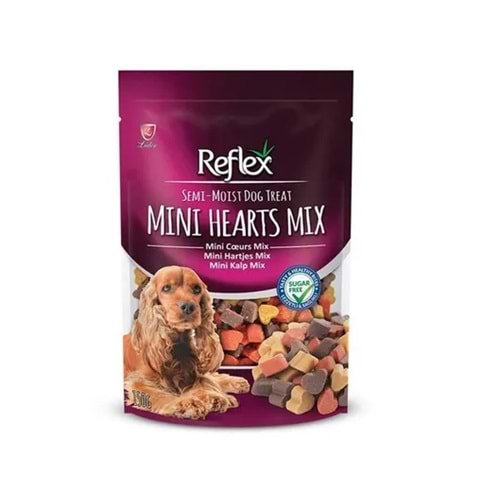 Reflex Semi-Moist Ödül Maması / Mini Kalp Mix (Mini Hearts Mix) 150 gr