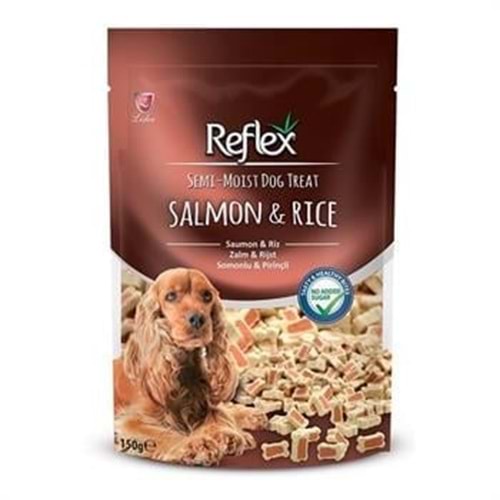 Reflex Semi-Moist Ödül Hearts Treats Somonlu & Pirinçli 150 gr