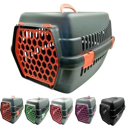 Eco Kedi Köpek Siyah Taşıma Kabı 50x32x33