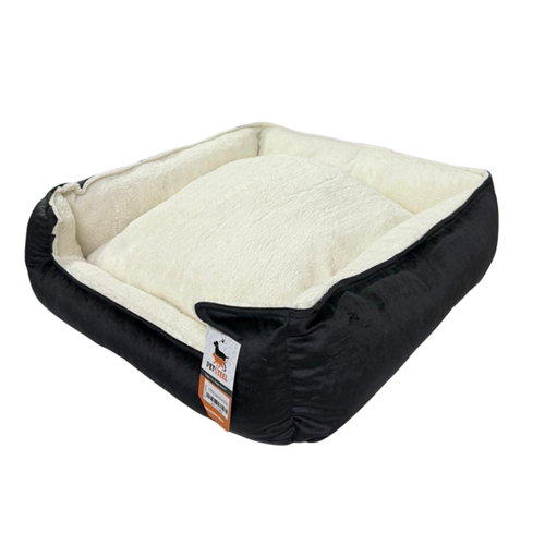 Pet Steel Kare Peluş Yatak 48x60 cm