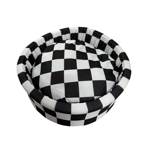 Pet Steel Taraftar Yatak Siyah Beyaz