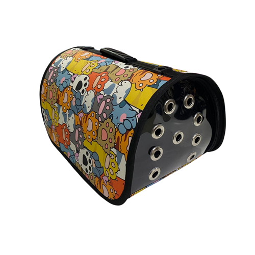 Dijital Büyük Pati Desen Kapalı Çanta