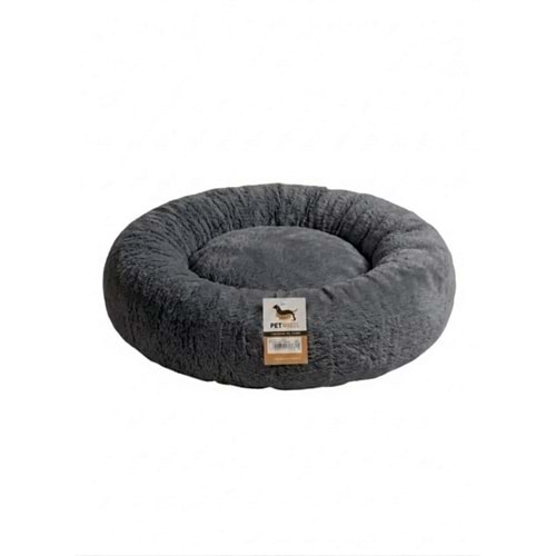 Pet Steel Toscana Donut Yatak Antrasit