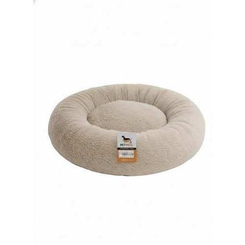 Pet Steel Toscana Donut Yatak Krem