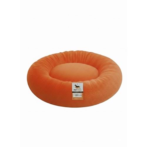 Pet Steel Toscana Donut Yatak Turuncu