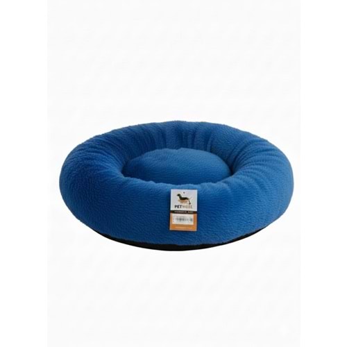 Pet Steel Toscana Donut Yatak Lacivert