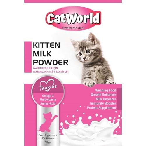 Cat World Kedi Süt Tozu 200 gr