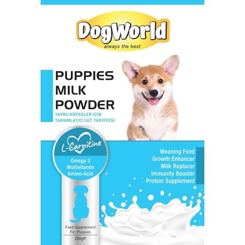 Dog World Köpek Süt Tozu 200 Gr