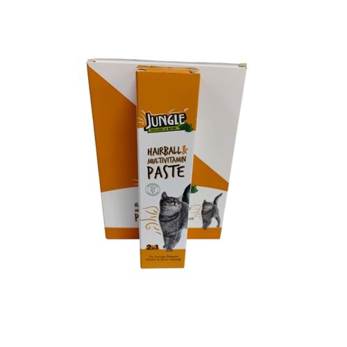 Jungle Cat Anti-Hairball & Multivitamin Kedi Macunu 75 ml - 6 Adet