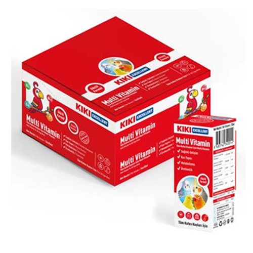 Kiki Excellent Kuş Multivitamin 25 Ml