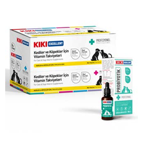 Kiki Excellent Kedi-Köpek Prebiyotik Şurup 25 Ml