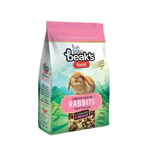 Beaks Deluxe Tavşan Yemi 500 gr 12'li