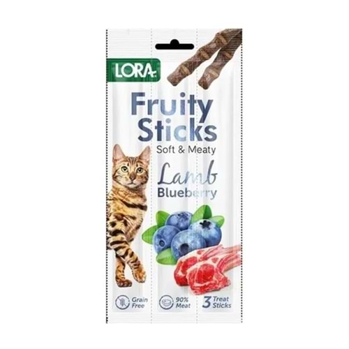 Lora Kedi Ödül Sticks Kuzulu & Orman Meyveli