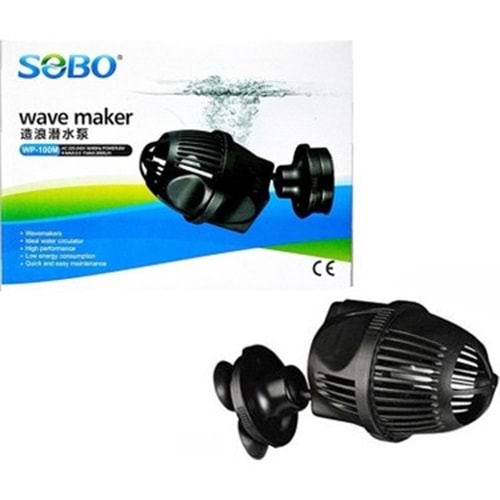 Sobo WP-100M Akvaryum Dalga Motoru 6W 3000 Lt/saat