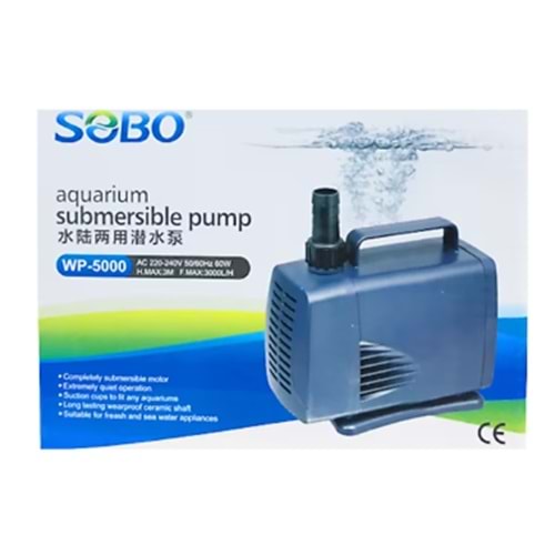 Sobo Wp-5000 Hava Sump Motoru 3000 lt/h