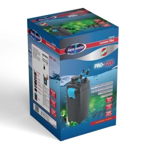 PRO-1200 Aqua Master Dış Filtre 4 Sepet 1200 Lt./H