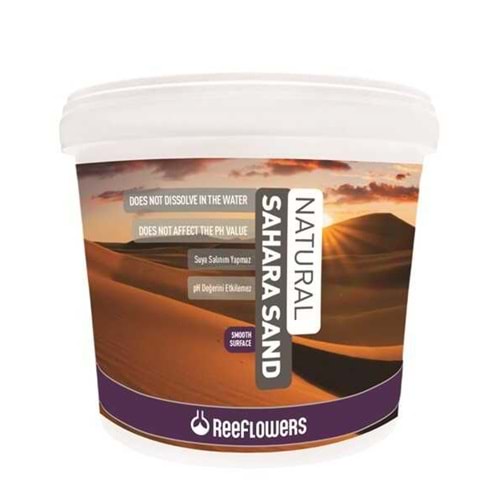 ReeFlowers Natural Sahara Sand (Çöl Kumu 0.5-1 mm) 25 Kg
