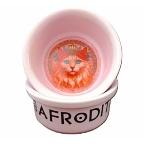 Olimpos Afrodit Seramik Mama Su Kabı 300 Ml Olimpos Afrodit Seramik Mama Su Kabı 300 Ml