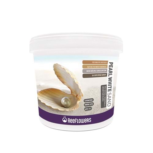 ReeFlowers Pearl White Sand (Beyaz Kum 0,5-1 mm) 25 Kg