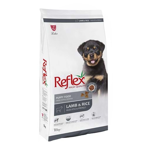 Reflex Puppy Kuzu Etli Köpek Maması 10 Kg