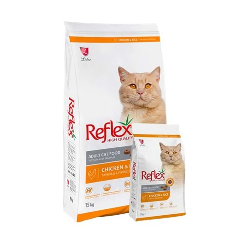 Reflex Yetişkin Tavuklu Kedi Maması 15 Kg