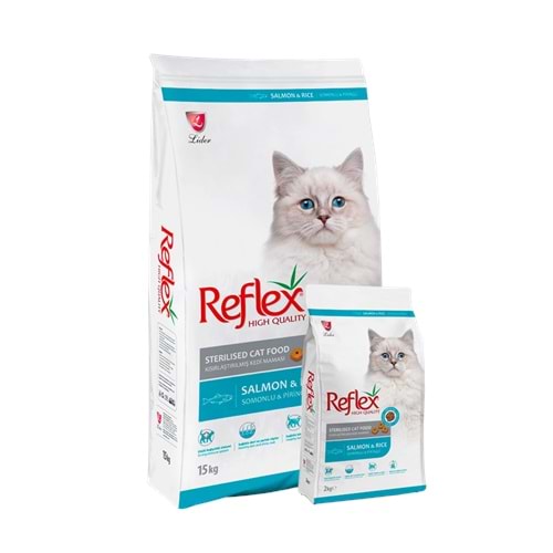 Reflex Kısırlaştırılmış Kedi Maması Somonlu 10 Kg