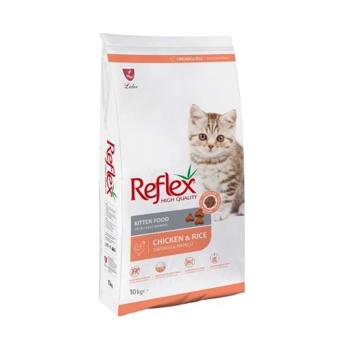 Reflex Kitten Tavuklu Kedi Maması 10 Kg
