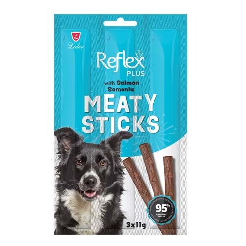 Reflex Plus Köpek Sticks Somonlu 3x11 Gr