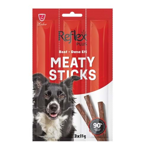 Reflex Plus Köpek Sticks Biftekli 3x11 Gr