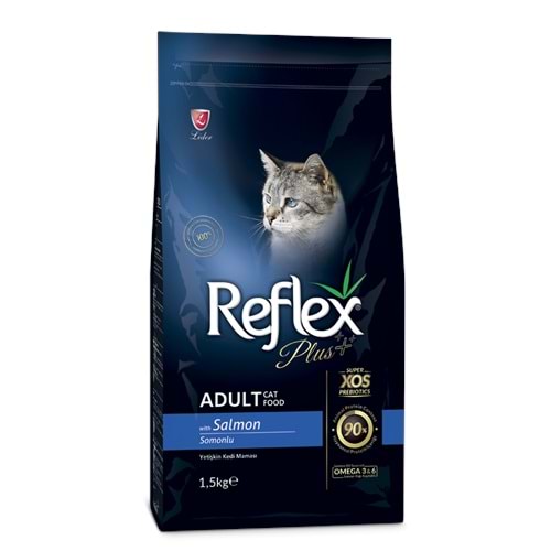 Reflex Plus Somonlu Yetişkin Kedi Maması 1.5 Kg
