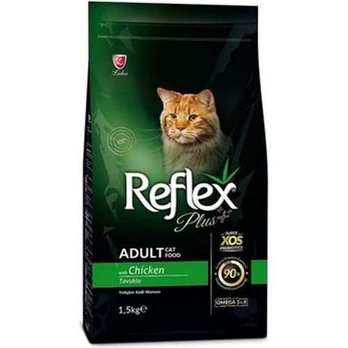 Reflex Plus Tavuklu 1.5 Kg Yetişkin Kuru Kedi Maması