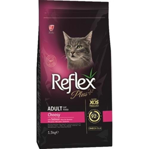 Reflex Plus Choosy Somonlu 1.5 Kg Yetişkin Kuru Kedi Maması