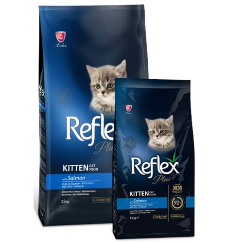 Reflex Plus Kitten Somonlu Yavru Kedi Maması 1.5kg