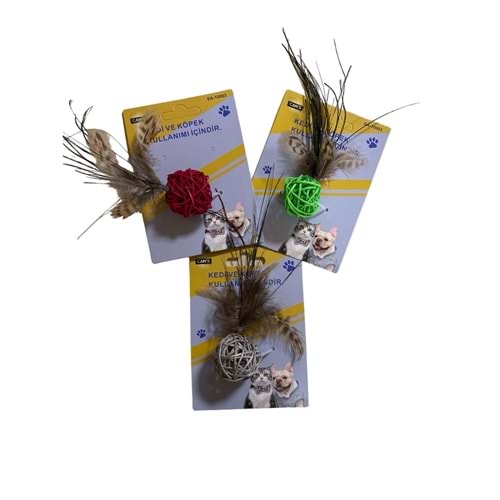 Cans Zilli Hasır Sarmal Oyuncak 11 x 4 cm