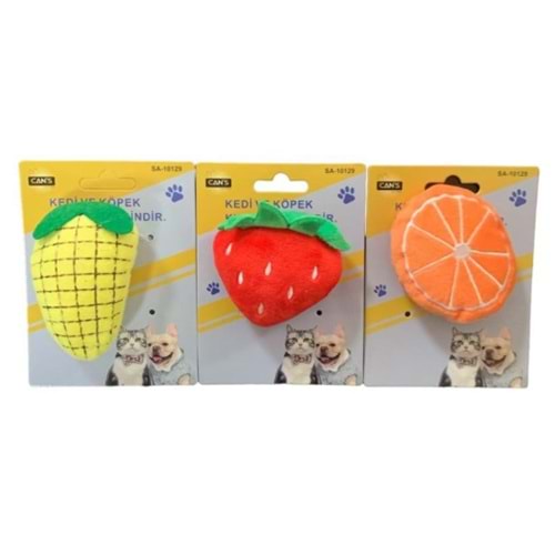Cans Meyveli Yumuşak Oyuncak 8.5 cm