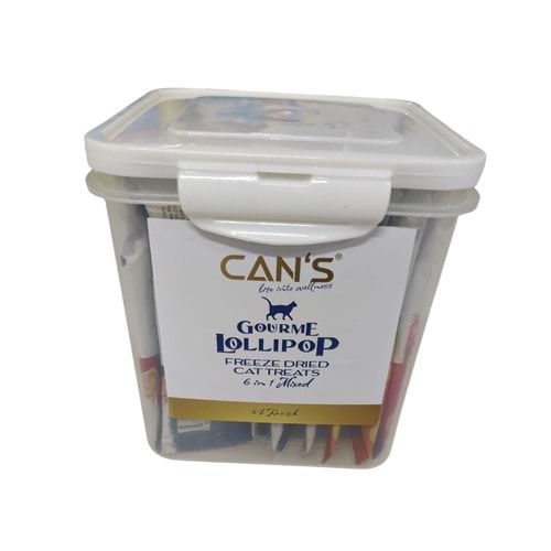 Cans Lollipop Mix Kutulu 30x1.4 gr