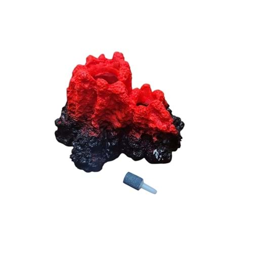 GS1102 Volkanik Kaya Akvaryum Dekoru 14x10x8,5 cm 195 Gr