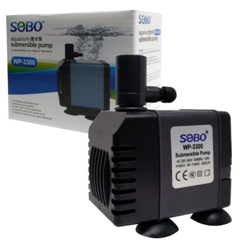 Sobo Wp-3300 Akvaryum Sump Motoru 600 lt/s