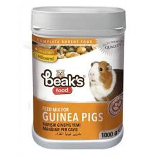 Beaks Exclusive Guinea Pig Yemi 1000 Gr