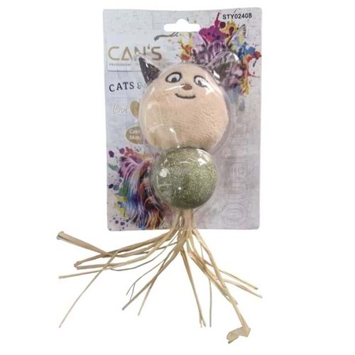 Catnipli Peluş Fare Oyuncak