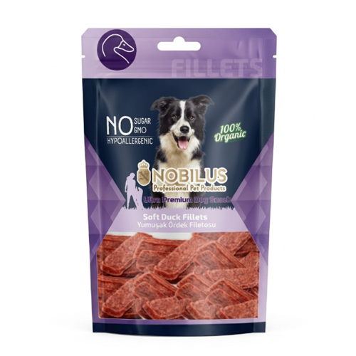 Nobilus Yumuşak Ördek Fileto Köpek Ödülü 80 Gr