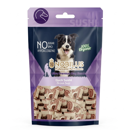 Nobilus Ördek Sushi Köpek Ödülü 80 Gr