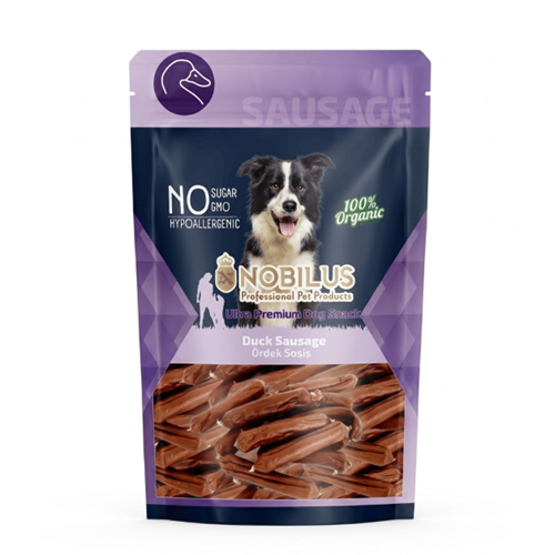 Nobilus Ördek Sosis Köpek Ödülü 80 Gr