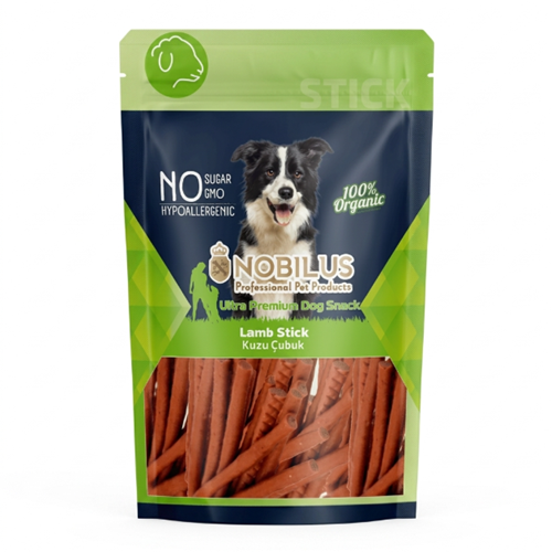 Nobilus Kuzu Etli Çubuk Köpek Ödülü 80 Gr