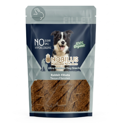 Nobilus Tavşan Fileto Köpek Ödülü 80 Gr