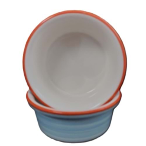 Olimpos Turnetli Mavi Seramik Mama Su Kabı 300 Ml