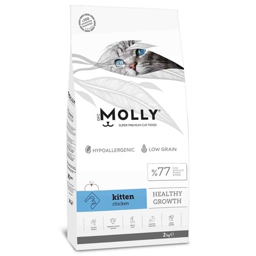 Molly Tavuklu Kitten Kedi Maması 2 Kg